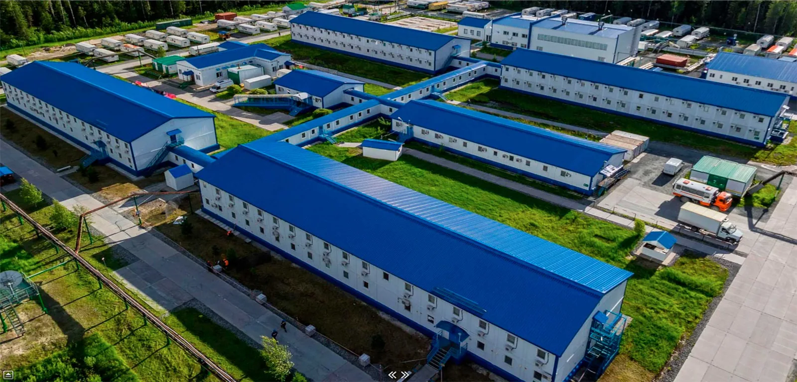 Пример исполнения мобильного здания
